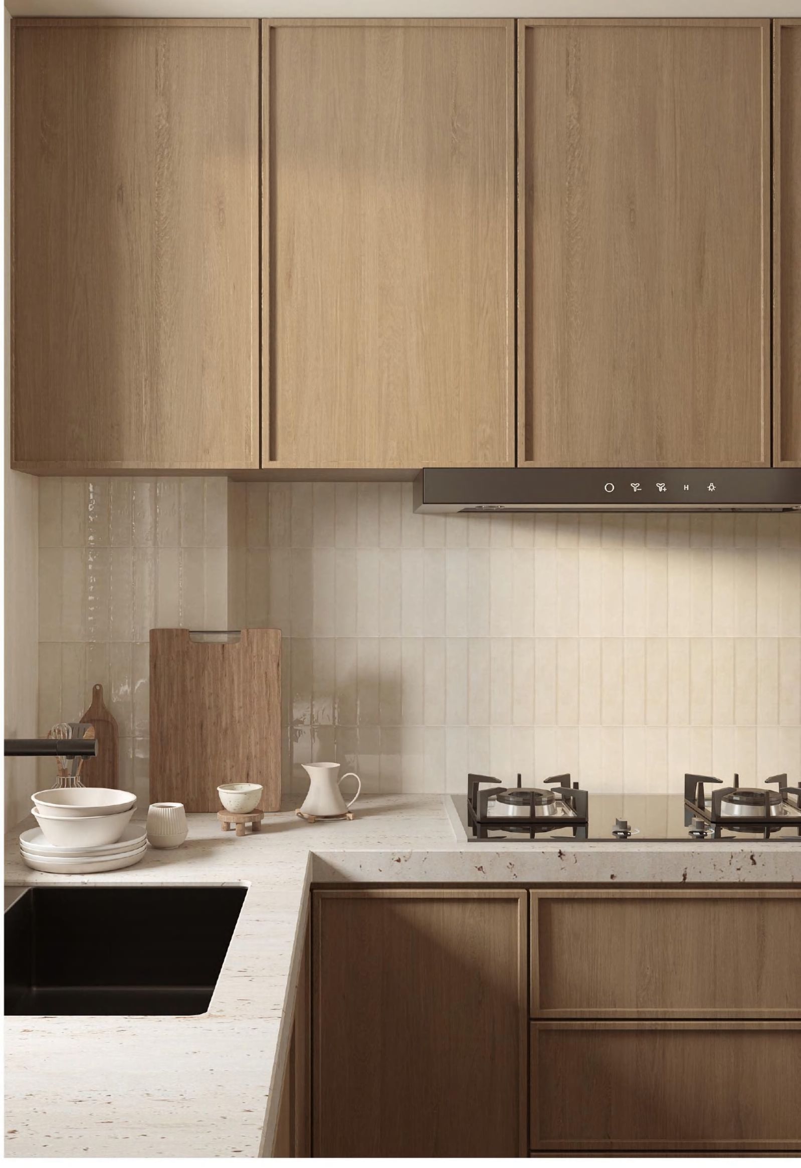 Glazed Sand Series, Strip Format 50x200x9mm