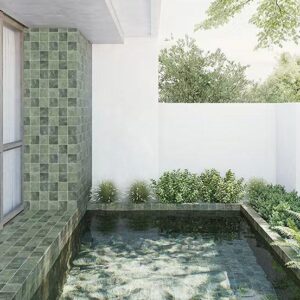 Serie Balinesa Mosaico para Piscinas 150x150mm